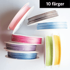 10 meter gingang-band på rulle - Knappnålen