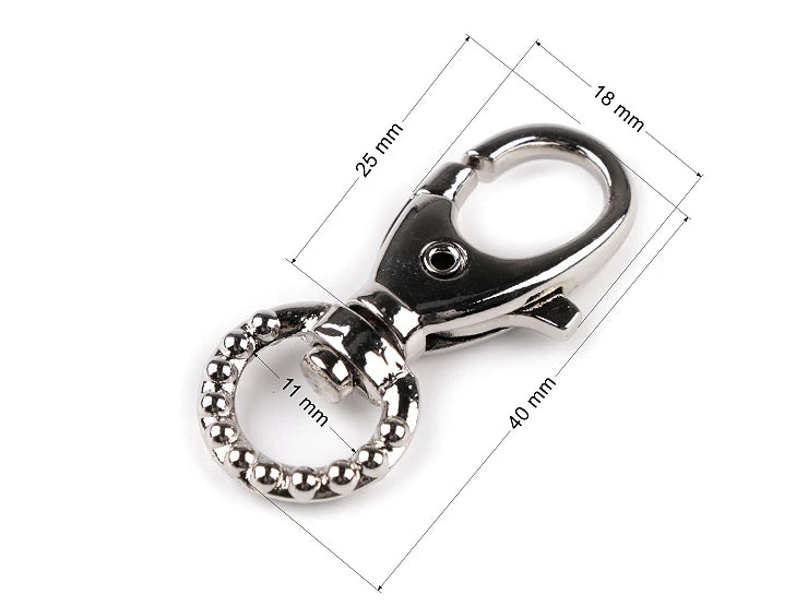 Lobster clasp with ring