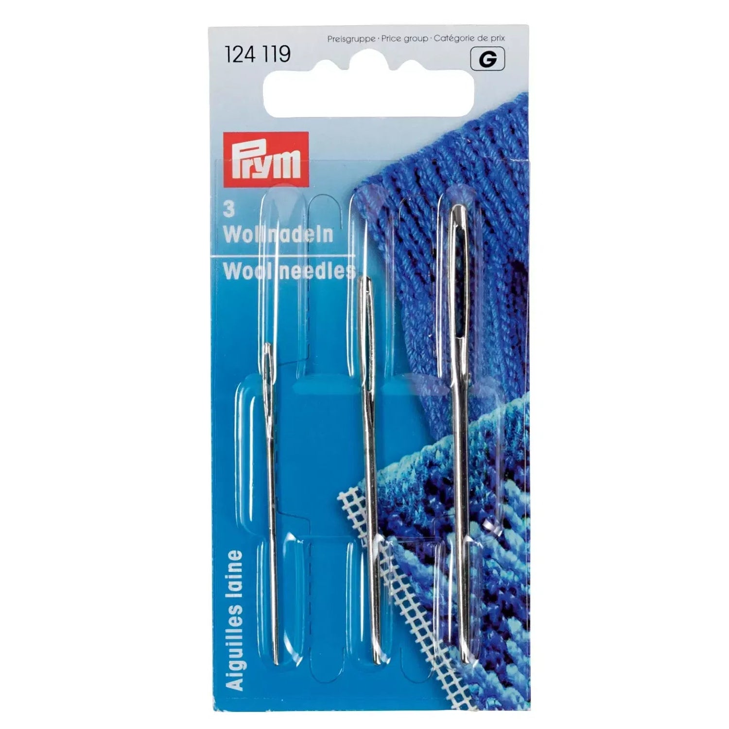 Wool needles 3-pack