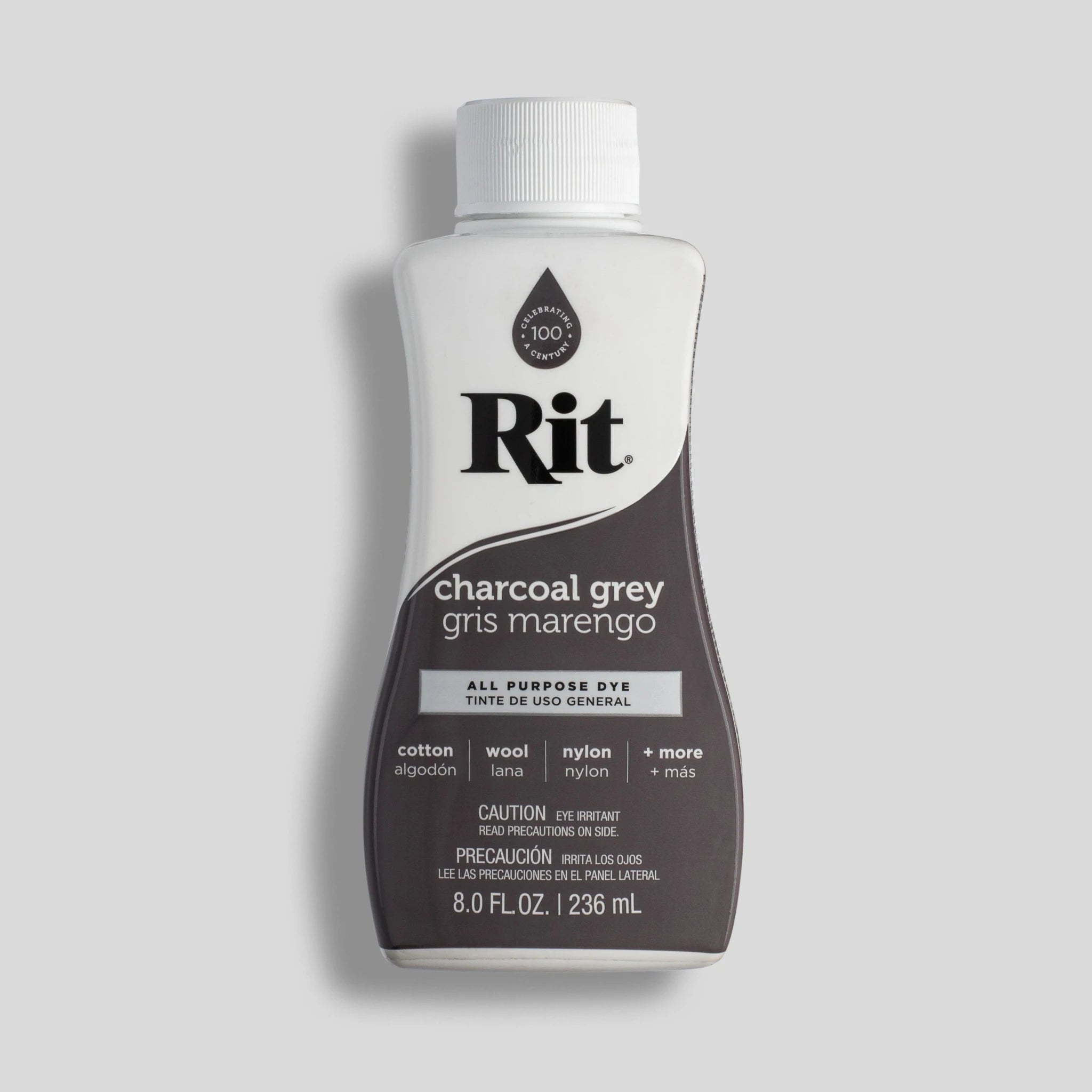 Rit All Purpose Liquid Dye - Charcoal Grey