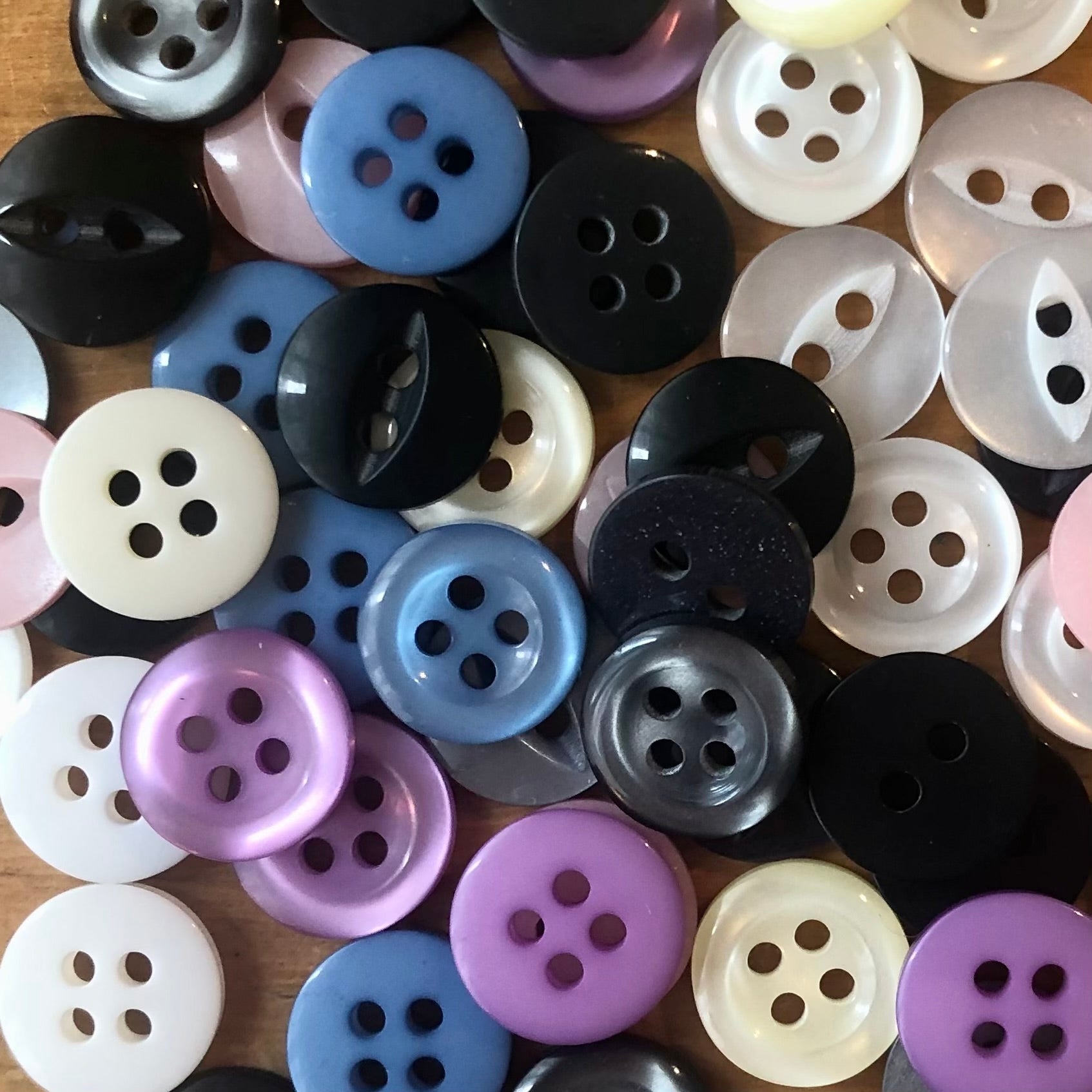 Milward Buttons 12mm 60-pack
