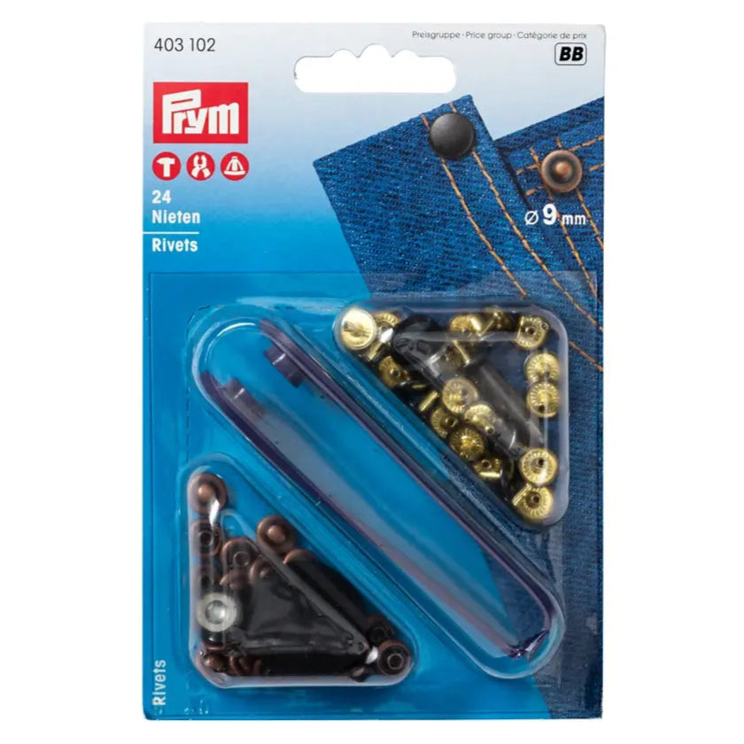 Prym Rivets 9mm
