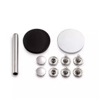 Leather rivets Silver Ø 9 mm Prym