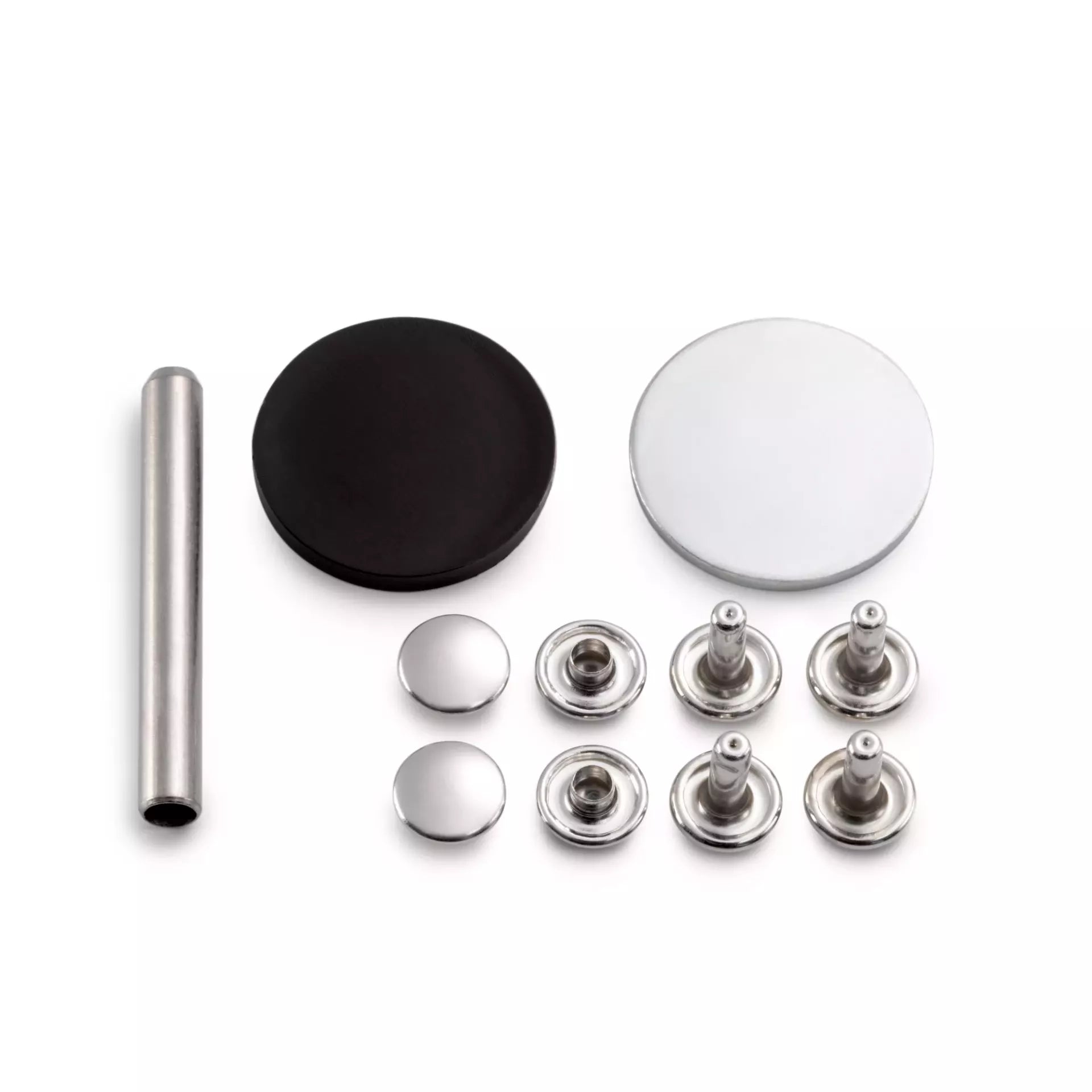 Leather rivets Silver Ø 9 mm Prym