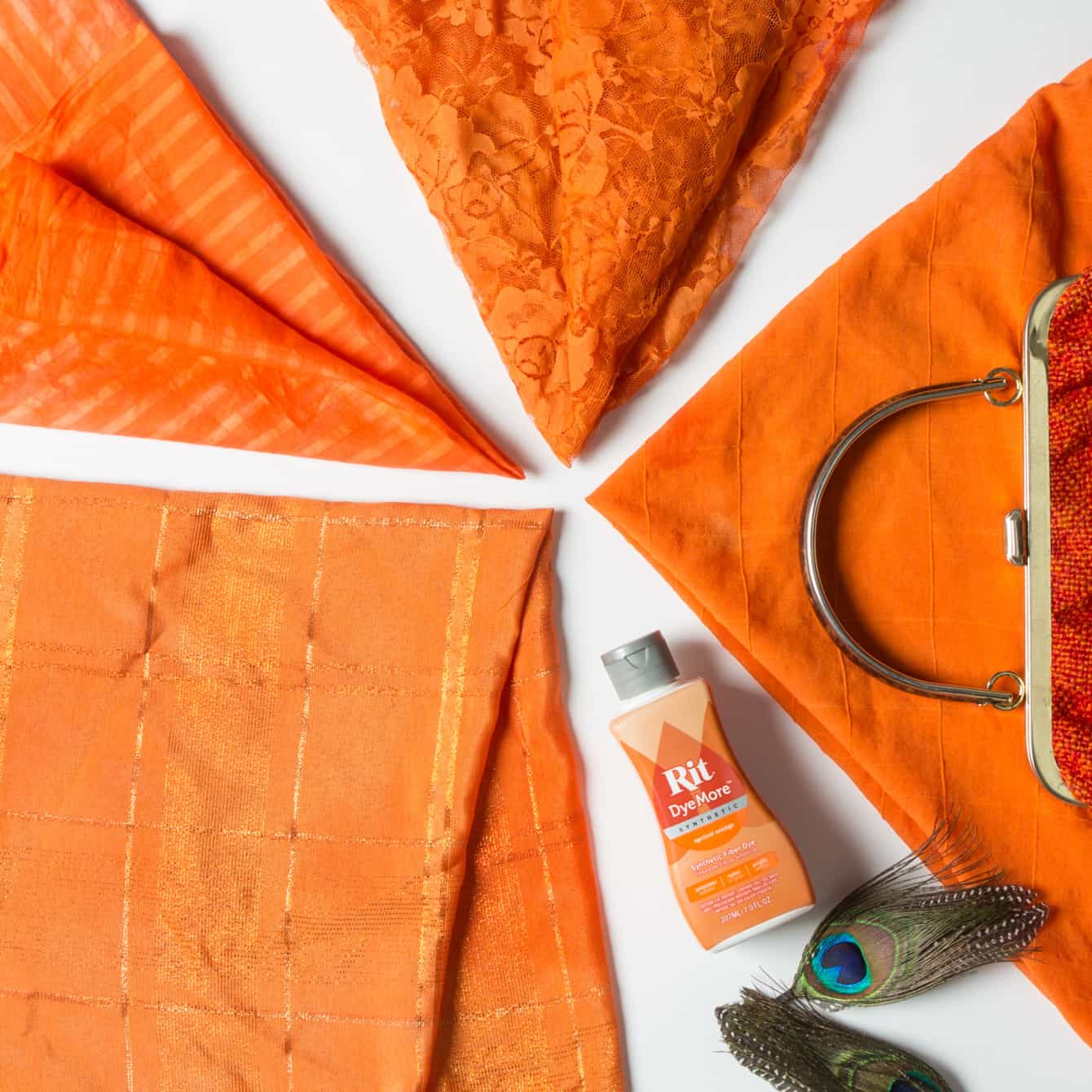 Rit DyeMore for Synthetics - Apricot Orange