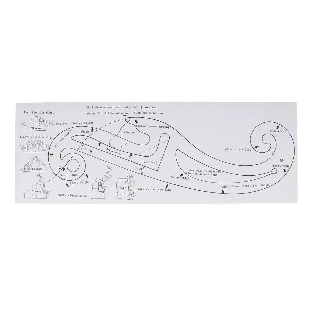 French Curve Ruler