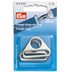 Triangle Ring 30 mm Silver 2-pack Prym