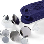 Jeans buttons 17mm Silver Prym