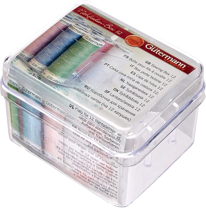 Gütermann Storage box for 12 thread rolls