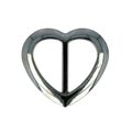 Heart-shaped belt buckle