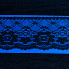 Black lace ribbon 50mm