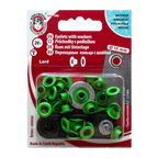 Eyelets 10mm Green Koh-I-Noor
