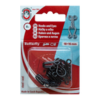 Trouser hooks black KOH-I-NOOR