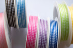 10 meters of gingham tape on a roll