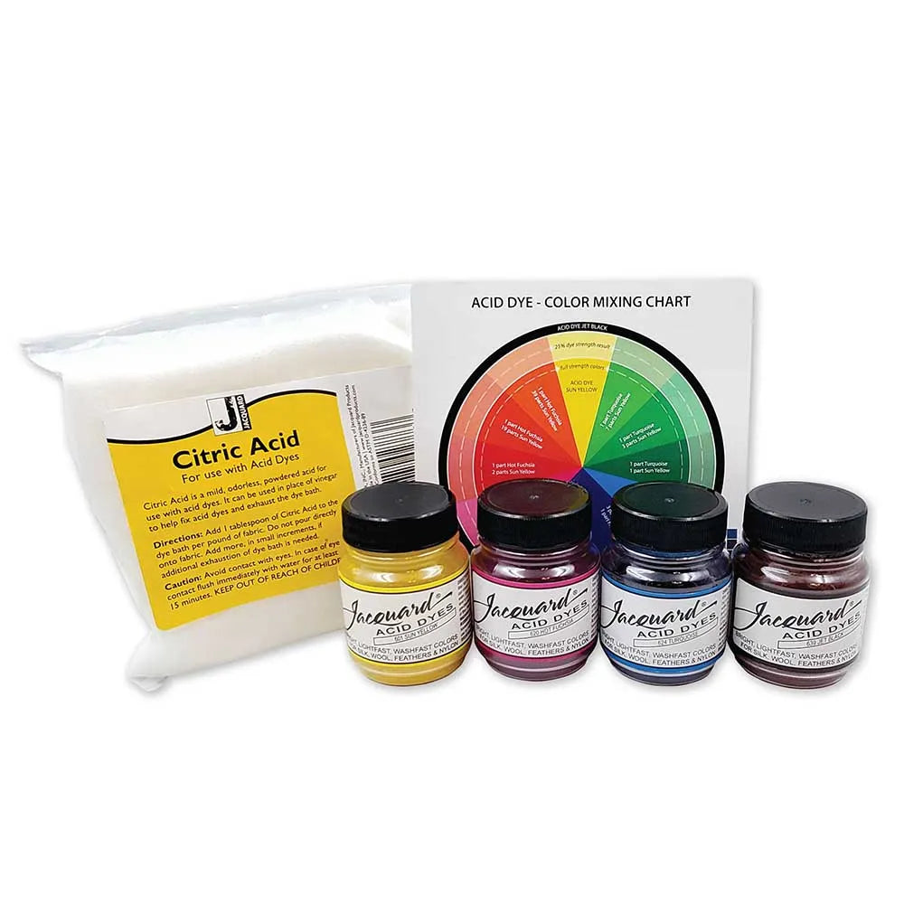 Jacquard Acid Dye Dyeing Kit 
