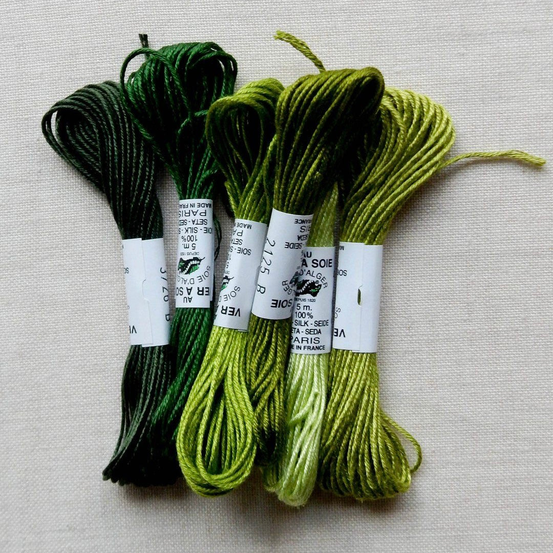 Soie d'Alger Thread Set Green