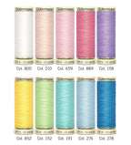 Gütermann Thread set pastel 10 rolls