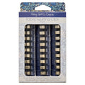 Fabric clips Blue 30 pcs