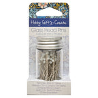 Glass head pins 95 pcs
