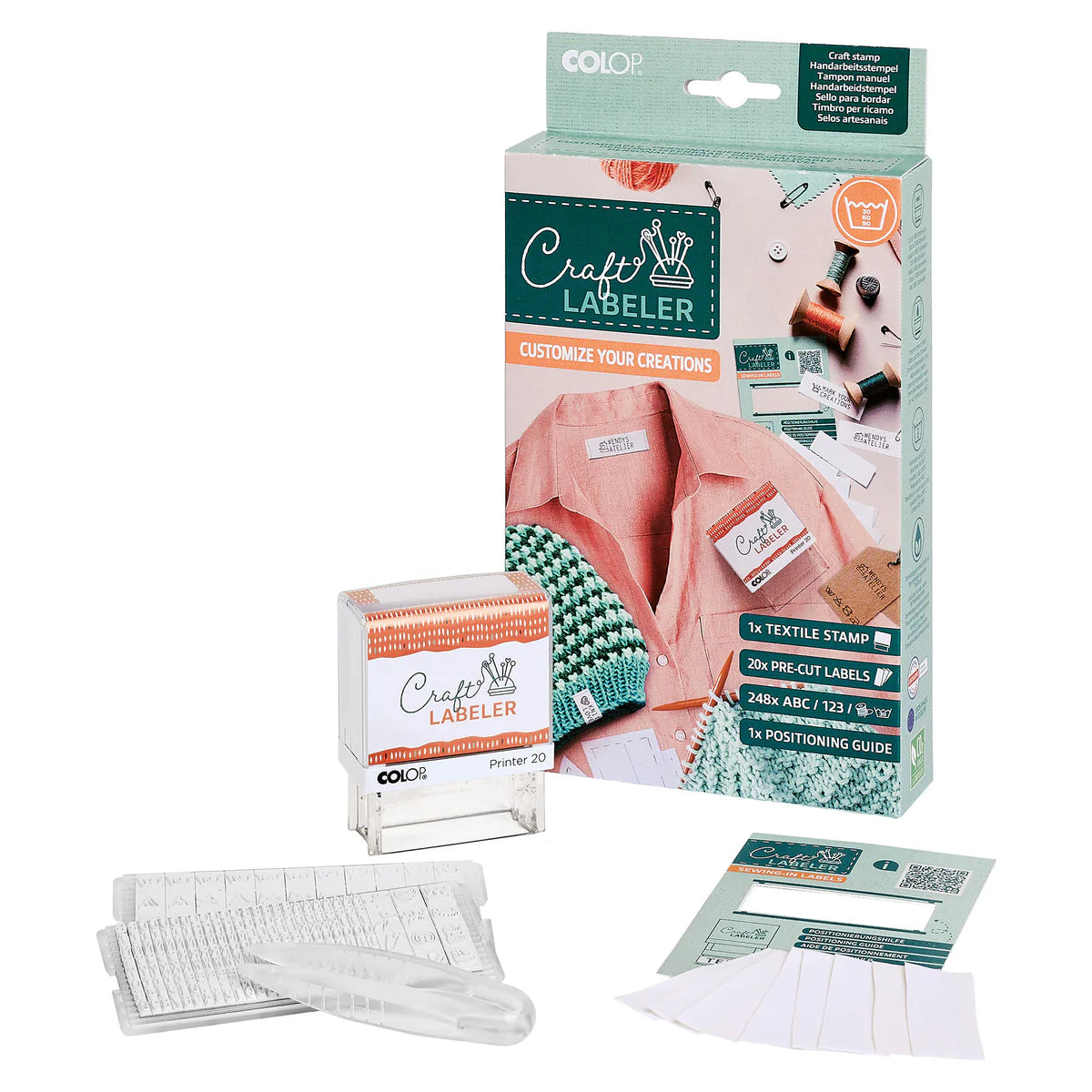 Craft Labeler Starter Kit | Personalised labels for clothing