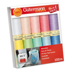 Gütermann Thread set pastel 10 rolls