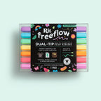 Rit FreeFlow Dual-Tip Markers Jellied Brights 7-pack