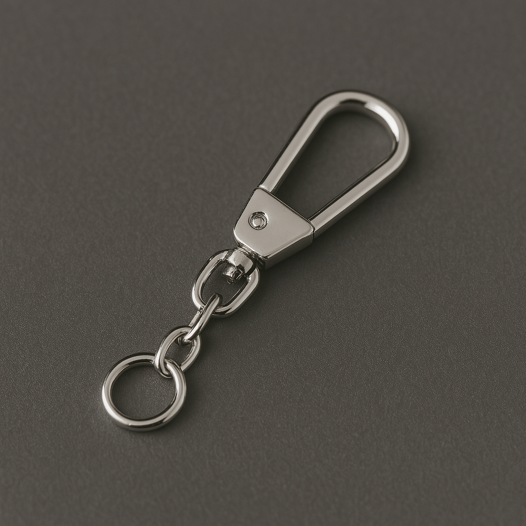 Carabiner with chain