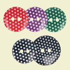 Milward Buttons Dots Red 15mm