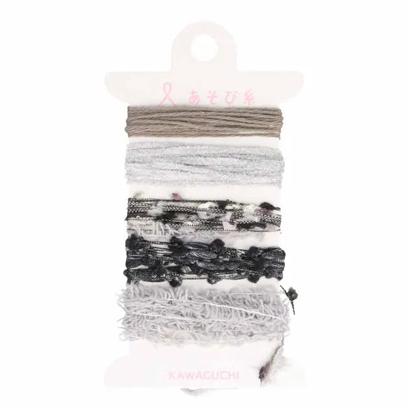 Weaving Yarn Asobi Grey - Pokeori