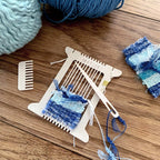 Weaving frame with tools - Pokeori