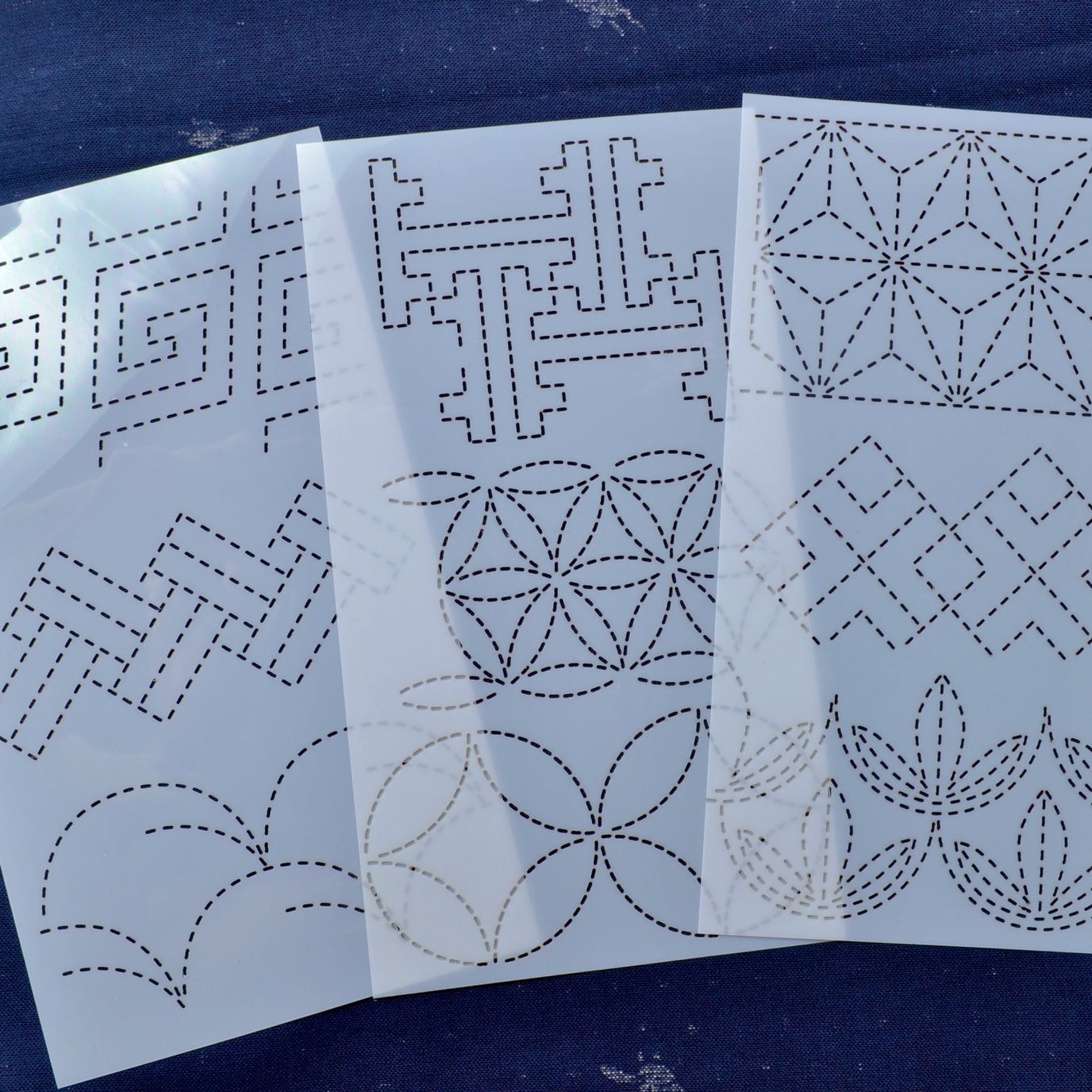 Sashiko Stencils, Traditional Collection