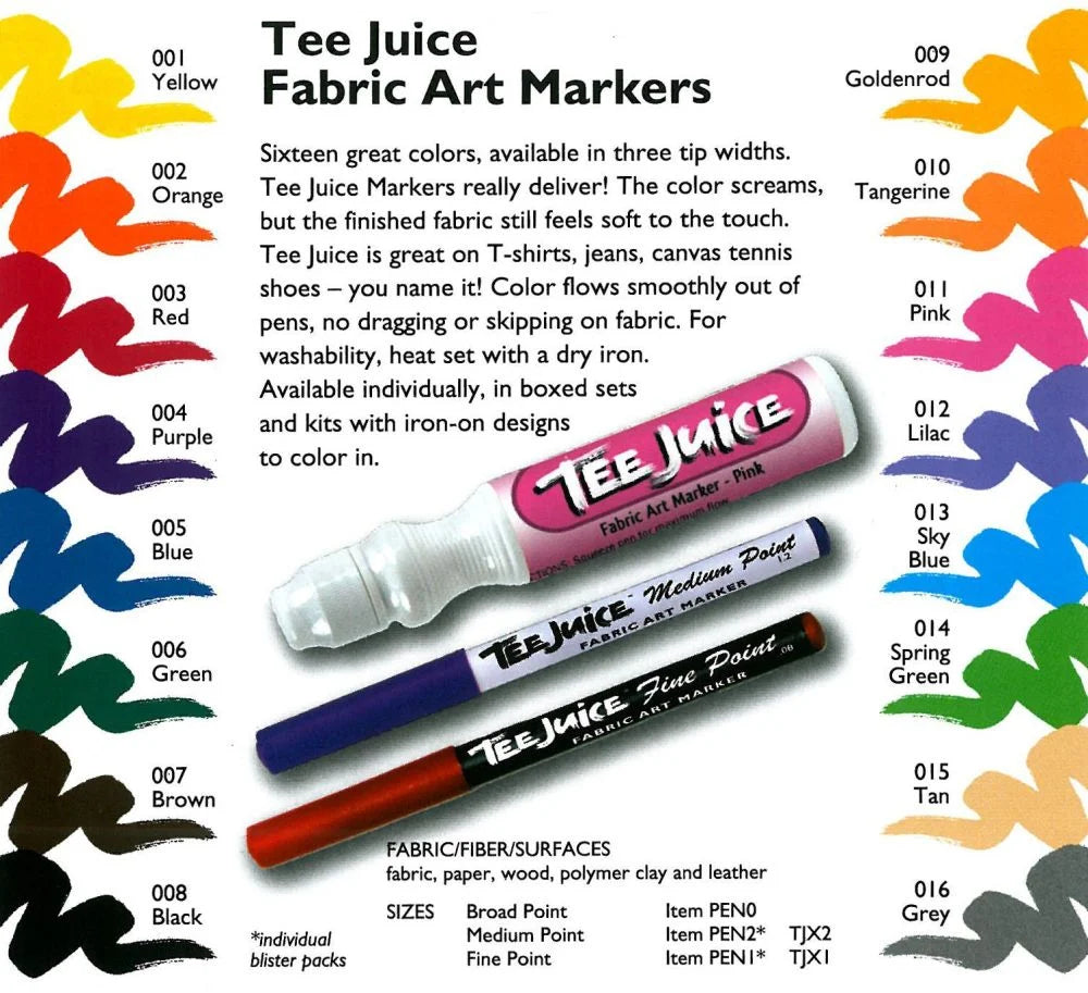 Tee Juice Textile Pen