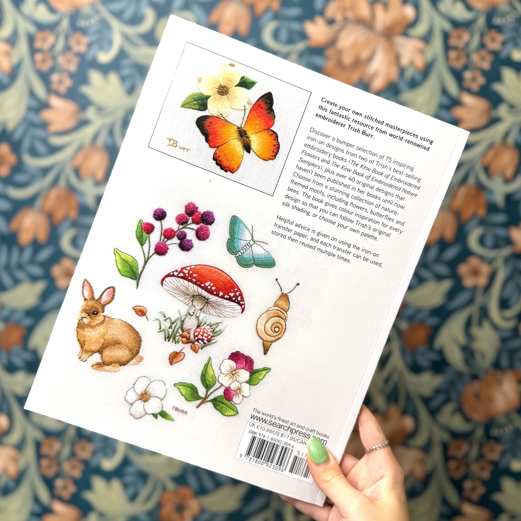 Nature Embroidery Transfers