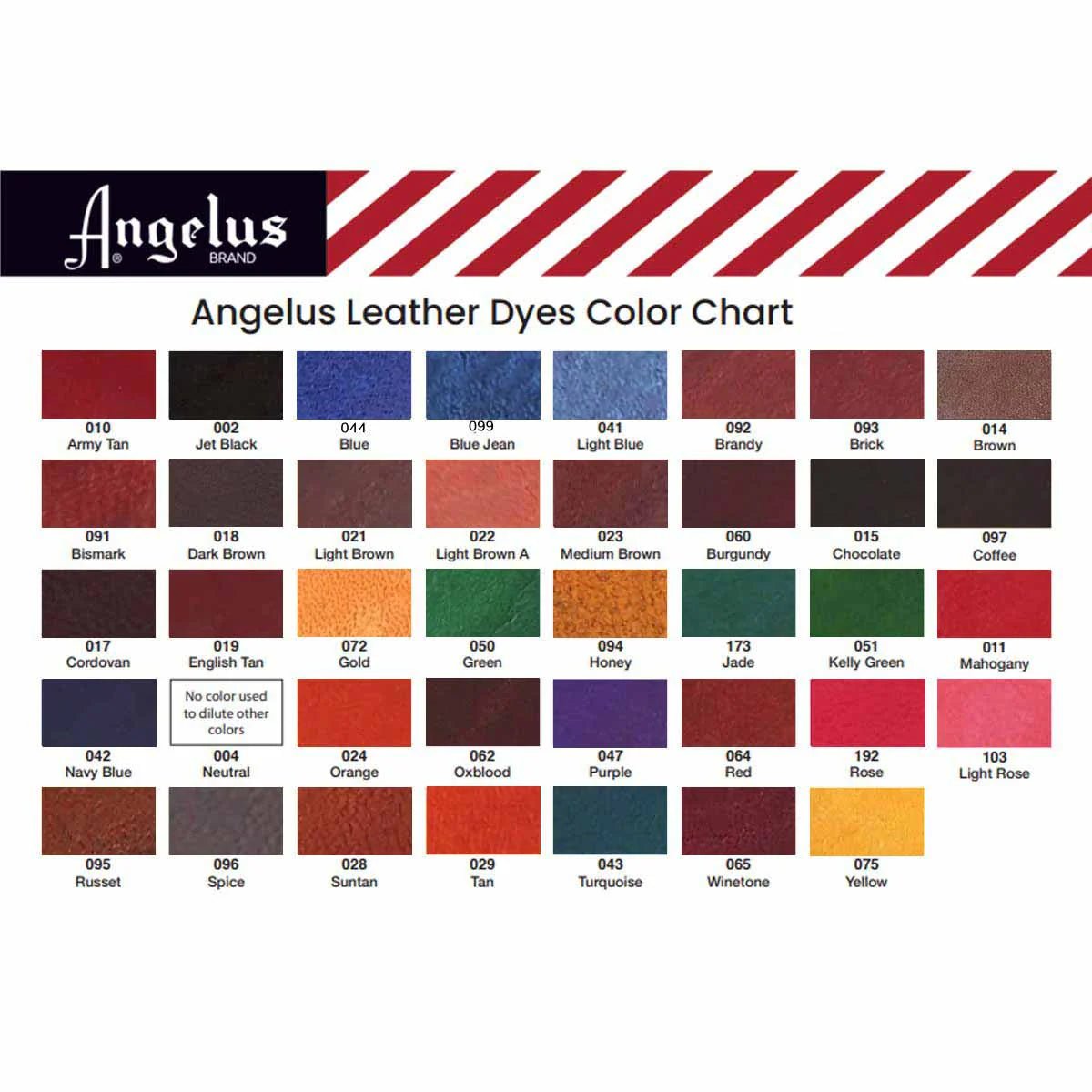 Angelus Leather Dye Läderfärg - Knappnålen