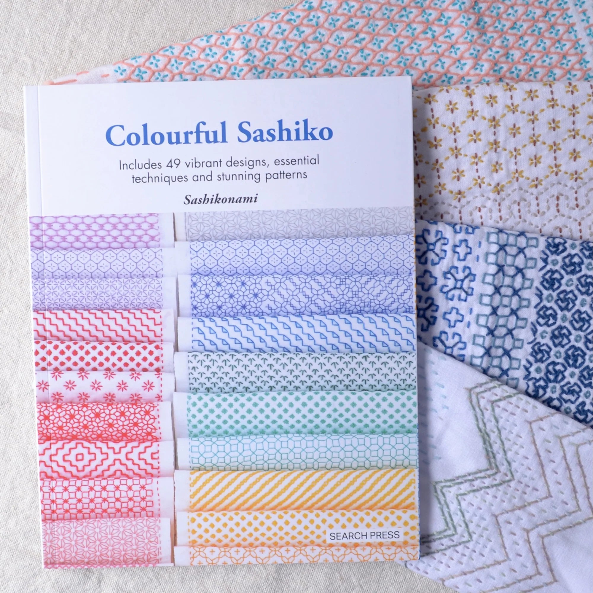 Colourful Sashiko