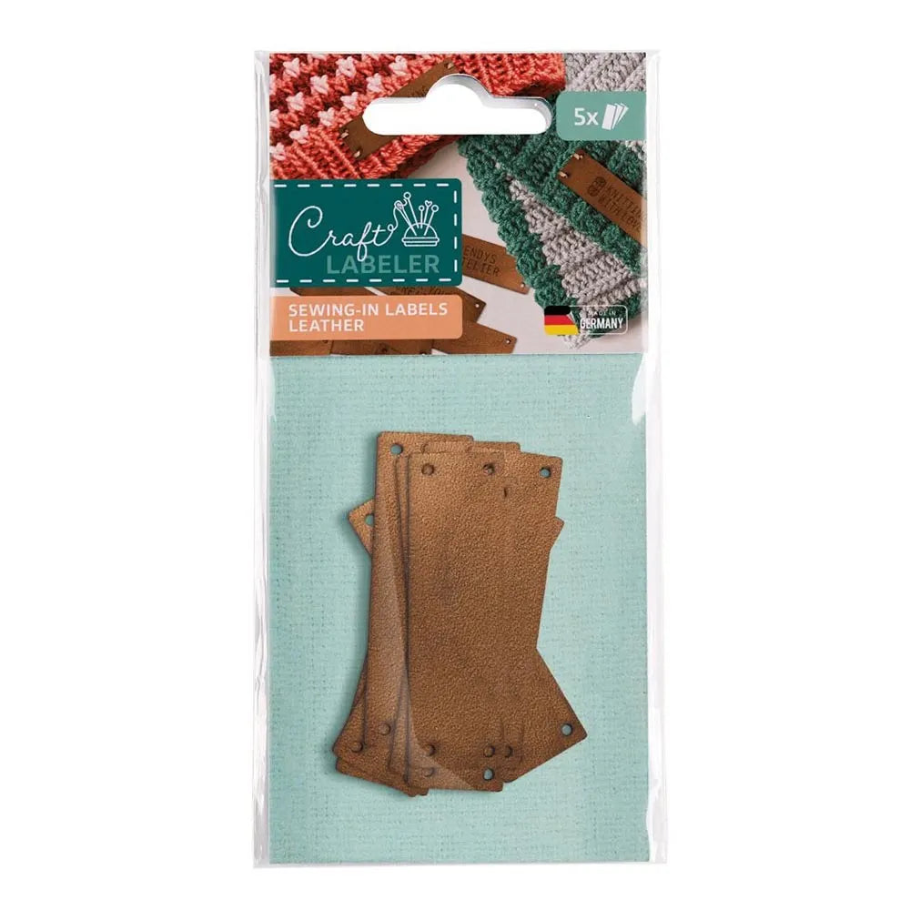Craft Labeler Leather Labels 5-pack
