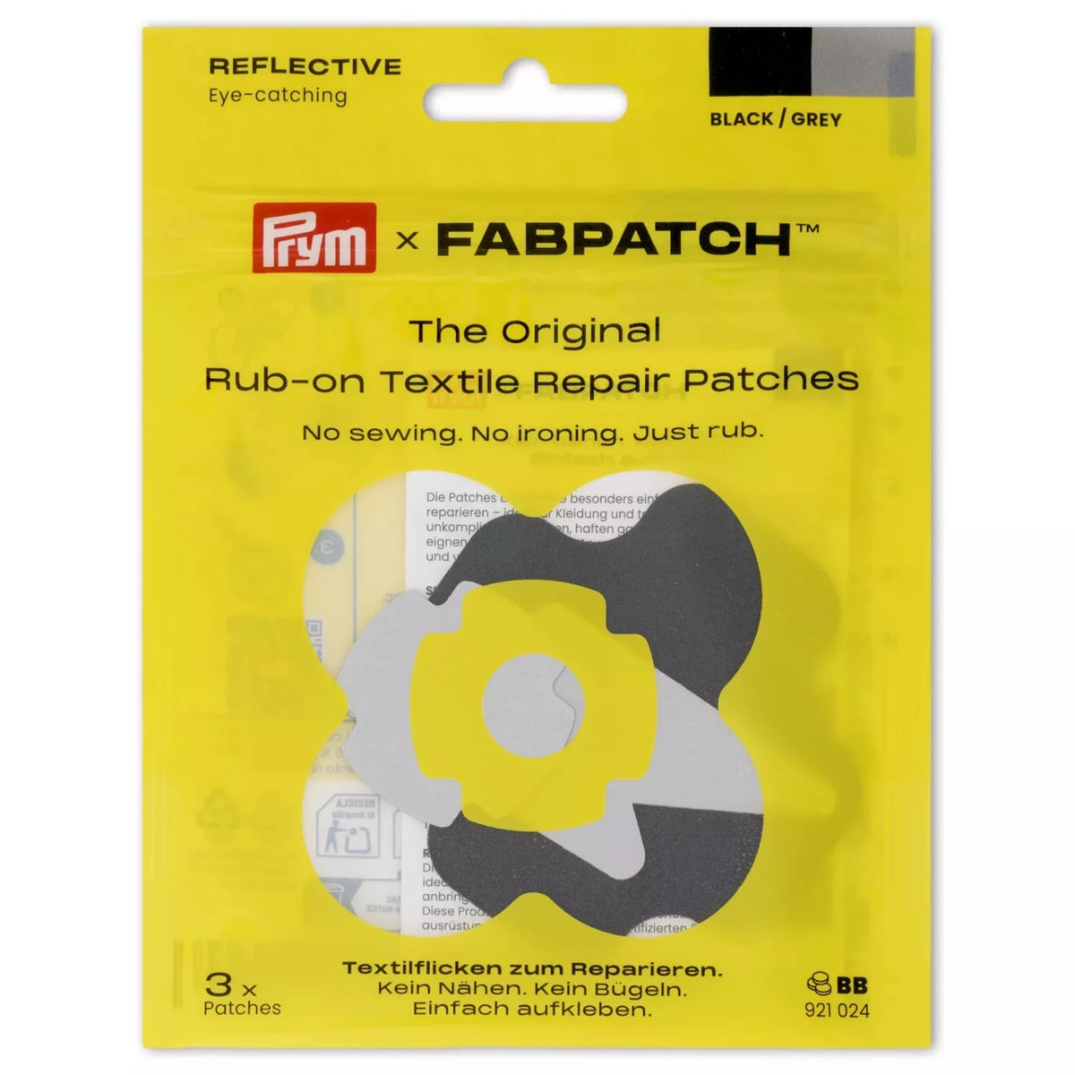 FabPatch Reflective 3-pack - Knappnålen