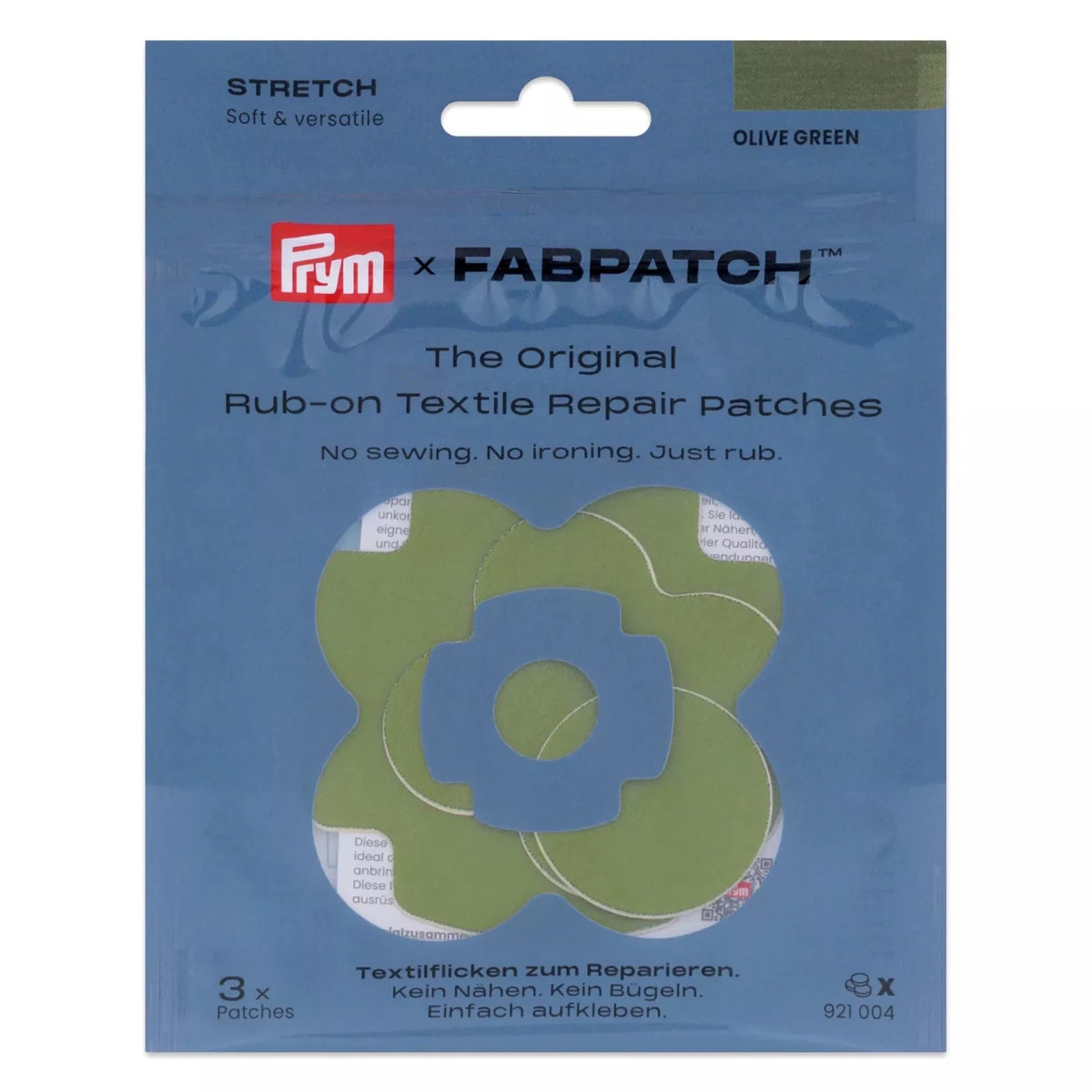 FabPatch Stretch 3-pack - Knappnålen