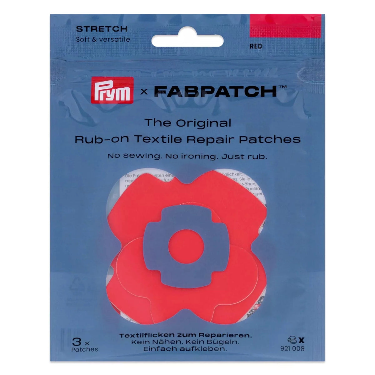 FabPatch Stretch 3-pack - Knappnålen