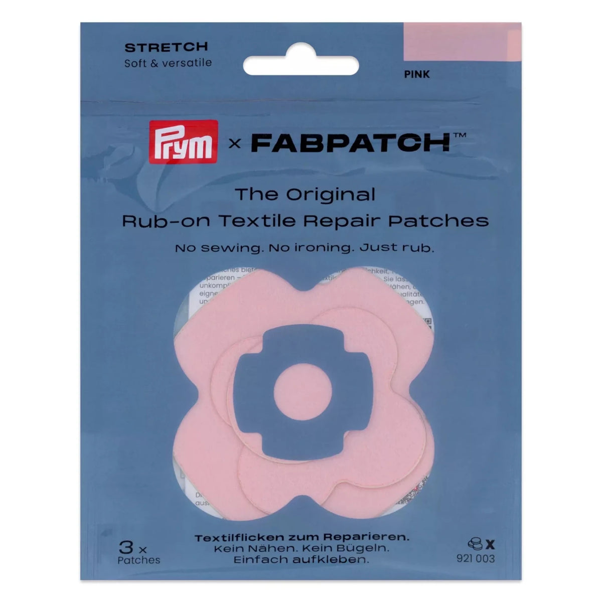 FabPatch Stretch 3-pack - Knappnålen