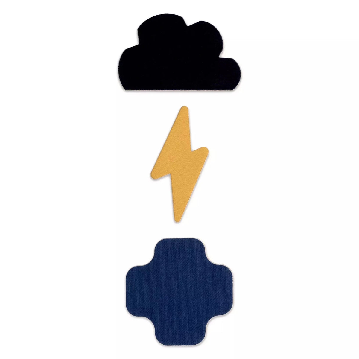 FabPatch Stretch Cloud 3-pack - Knappnålen
