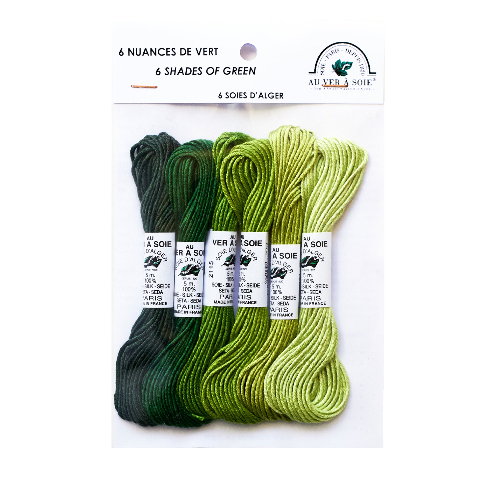 Soie d'Alger Thread Set Green