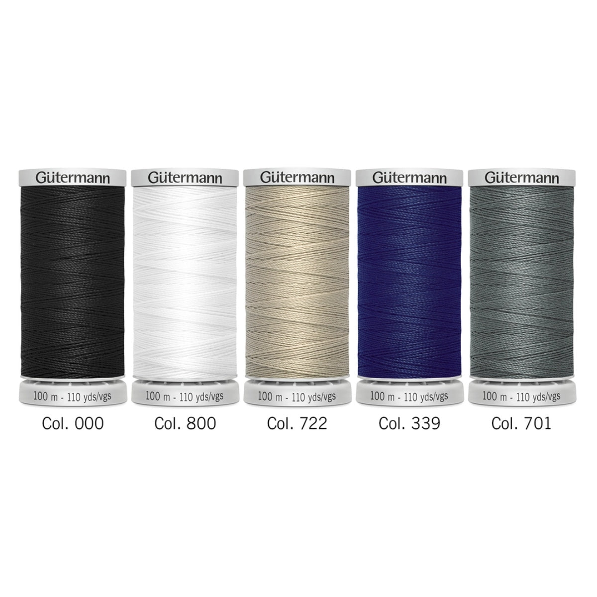 Gütermann Trådset Extra Stark 5-pack - Knappnålen