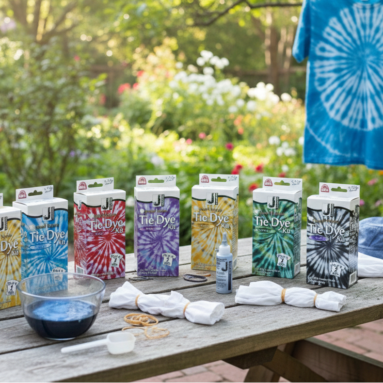Jacquard Jewel Tone Tie Dye Kit - Knappnålen
