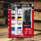 Läderfärg Angelus Basics Kit - Knappnålen