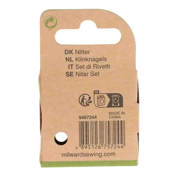 Milward Rivets 7 mm Bronze