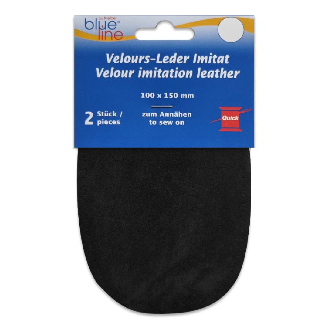 Elbow pads Faux suede 2-pack