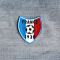 Patch Klubbmärke Frankrike - Knappnålen