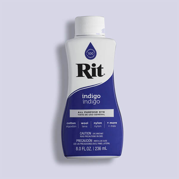 Rit All Purpose Liquid Dye - Indigo - Knappnålen