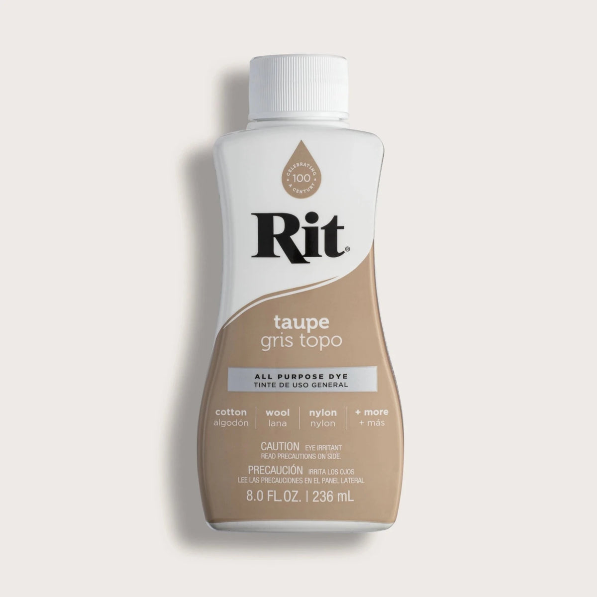 Rit All Purpose Liquid Dye - Taupe - Knappnålen